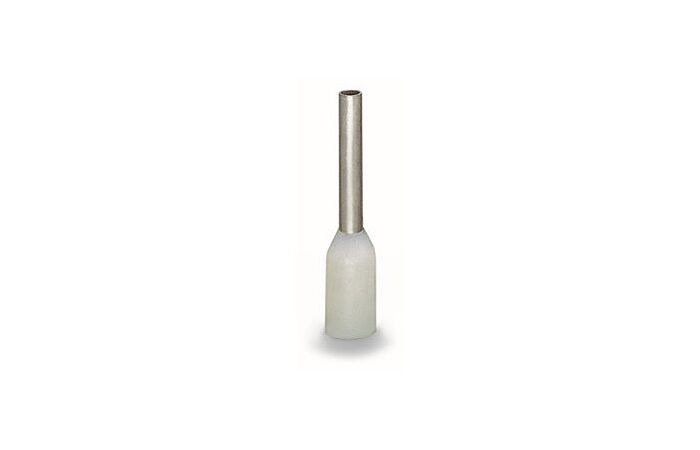 WAGO Dutinka 216-201 pro 0,5 mm2 / 20 AWG; s plastovým límcem; bílá
