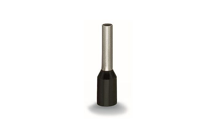 WAGO Dutinka 216-204 1,5 mm2 / AWG 16; s plastovým límcem; černá