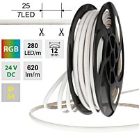LED pásek Dot-Free RGB, 280LED/m, 14W/m,