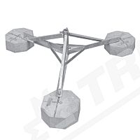 TREMIS Stojan V542 SJv pro jímací tyč velký