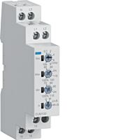 Napěťové fázové kontrolní relé 1F+N/3F+N