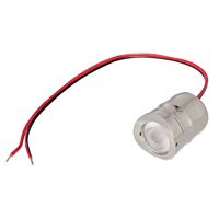 MCLED Svídidlo do zábradlí, Ø25x30,5 mm, 1,5 W, 3000 K, 24 VDC, IP67, 60° symetrické
