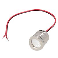 MCLED Svídidlo do zábradlí, Ø25x26,7 mm, 1,5 W, 4000 K, 24 VDC, IP67, 80° asymetrické