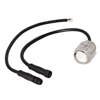 MCLED Svídidlo do zábradlí, Ø25x30,5 mm, 2 W, RGB, 24 VDC, IP67, 80° asymetrické s konektorem