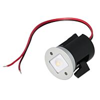 MCLED Svídidlo do zábradlí, Ø33x37 mm, 1,5 W, 4000 K, 24 VDC, IP67, 65° asymetrické