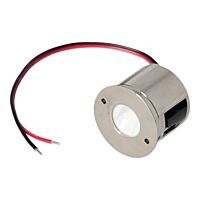 MCLED Svídidlo do zábradlí, Ø37x29 mm, 1,5 W, 4000 K, 24 VDC, IP67, 90° asymetrické