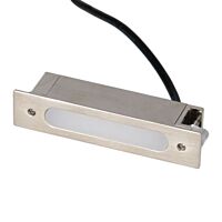 MCLED Svídidlo do zábradlí, 80x17,5x21 mm, 0,5 W, 4000 K, 24 VDC, IP65, 110° s jedním kabelem s konektorem