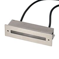MCLED Svídidlo do zábradlí, 110x30x30 mm, 4 W, CCT 2700K-6500 K, 24 VDC, IP65, 100° se dvěma kabely a konektory