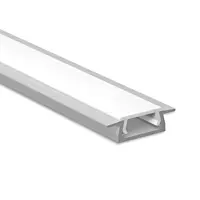 Vestavný hliníkový profil VR2, 22x7 mm,