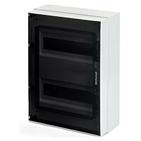 SCAME Skříň IKONA 679.2024.4 24 modulů, na omítku, IP66, šedá