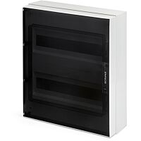 SCAME Skříň IKONA 679.2036.4 36 + 2 modulů, na omítku, IP66, šedá