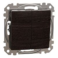 SCHNEIDER Sedna Design & Elements Přepínač sériový ř.5, Wenge