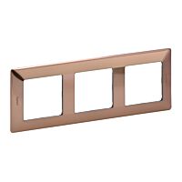 LEGRAND Rámeček VALENA LIFE 754163 3P měď