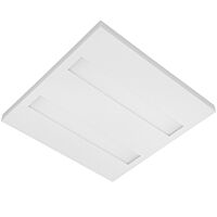 MODUS Svítidlo G, 2x LED, čtverec, 650mm, opálový kryt, přisazené, LED 840, zdroj 700mA nestmívatelný