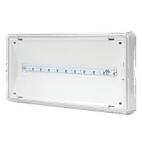 MODUS Svítidlo nouzové EXIT 1W LED 125 lm BASIC IP65 3h , svítící při výpadku, bílé, vč. PU31