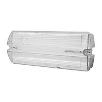 MODUS Svítidlo nouzové HELIOS 8W IP65 1h , svítící při výpadku, čirý kryt