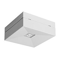 MODUS LOVATO II univerzální optika,2W LED 240 lm STANDARD IP41 1h , stále svítící / svítící při výpadku, test. tlačítko, bílé, NiCD