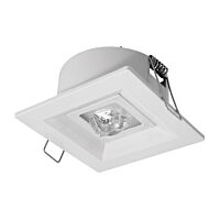 MODUS Svítidlo nouzové LOVATO P vestavné, optika "route", 3W LED 340 lm STANDARD IP20 1h , stále svítící / svítící při výpadku, bílé