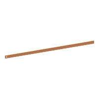 ABB CombiLine-MB (sada)ZX2133 -Přípojnice Cu 30x10mm š.4, 1x spoj, set 2CPX042611R9999