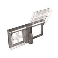 ABB Příslušenství-EMAX 2 - Kryt ovládacích tlačítek s blokováním vis. zámkem D=4mm E1.2 - PBC D=8mm 1SDA073857R0001
