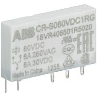 ABB Paticová reléCR-S060VDC1RG 1x co, 6 A, 60V DC 1SVR405501R5020