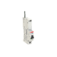 ABB Chránič s jističem DSE201DSE201 M B6 A10, 10 kA, černé N, šířka 1 modul 2CSR275153R0065