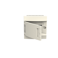 ABB LUCA10-Rozvodnice modulovéRozvodnice zapuštěná IP416M, Mistral41F bez. NPE, plná dvířka 1SLM004100A1101