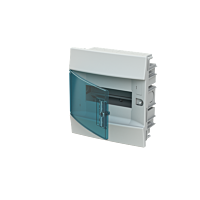 ABB LUCA10-Rozvodnice modulovéRozvodnice zapuštěná IP418M, Mistral41F vč. NPE, průhledná dvířka 1SLM004101A1202