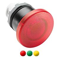 ABB Ovl. prvky modulární 22mmMPM1-31Y Hřibové tlačítko Žluté 1SFA611124R3103