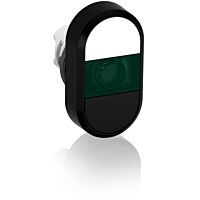 ABB Ovl. prvky modulární 22mmMPD5-11G Dvojité tlačítko BíléČerné 1SFA611134R1102