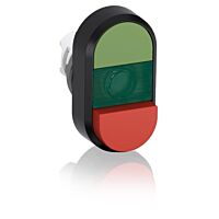 ABB Ovl. prvky modulární 22mmMPD12-11G Dvojité tlačítko ZelenéČervené 1SFA611141R1102