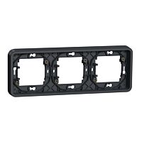 SCHNEIDER Rámeček MUREVA 34109 troj.IP55 antracit