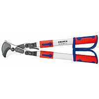 KNIPEX 95 32 038 Nůžky na kabely s teleskopickými rukojeťmi- ráčnové