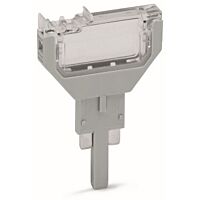 WAGO Konektor 2002-800 prázdný šířka 5,2 mm 2pólová, šedá