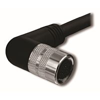 WAGO Kabel 756-3206/140-100 propojovací M16 zásuvka úhlová 14pólová, černá