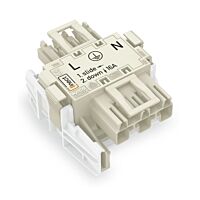 WAGO Konektor 770-6223 Linect®-T 3pólová Kód. A, bílá