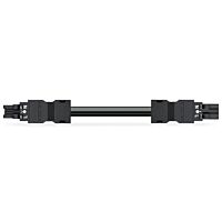 WAGO Kabel 771-8992/006-101 Konfekcionovaný propojovací Zásuvka–zástrčka, černá