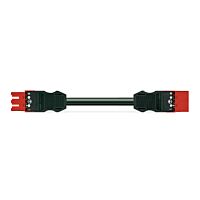 WAGO Kabel 771-9973/007-101 Konfekcionovaný propojovací Zásuvka–zástrčka, červená