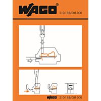 WAGO Nálepka 210-188/001-000 manipulační pro svorkovnice s bočním zapojením, řady 260 až 262