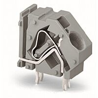 WAGO Svorka 745-873/006-000 s možností řad. připojení na DPS 16 mm² Rozteč 15 mm, šedá