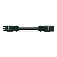 WAGO Kabel 771-9993/006-101 Konfekcionovaný propojovací Zásuvka–zástrčka, černá