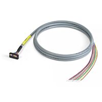 WAGO Kabel 706-100/1300-400 připojovací 20pól.; konektor dle DIN 41651; otevřený konec; délka 2m, průřez vodiče 0,14 mm²; Komponenty UR