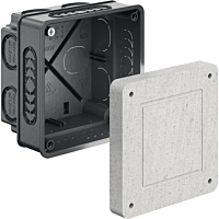 KAISER Krabice s minerálním víčkem 87x87x75 mm, pod omítku