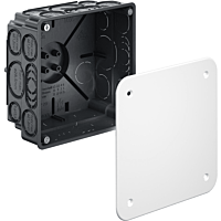 KAISER Krabice s víčkem 107x107x57 mm, pod omítku