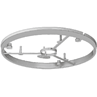 KAISER Přední prstevec KompaX 2, průměr 125 mm, do betonu
