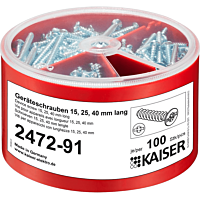 KAISER Box se šroubky á 100 ks