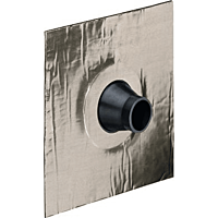 KAISER Těsnící manžeta ALU-Butyl 150x150x30 mm pro vedení průměr 25-32 mm