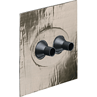 KAISER Těsnící manžeta ALU-Butyl 150x150x30 mm pro 2 ks vedení průměr 15-22 mm