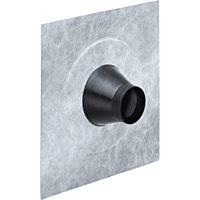 KAISER Těsnící manžeta Vlies-Butyl 230x230x50 mm pro vedení průměr 50-75 mm