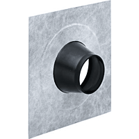 KAISER Těsnící manžeta Vlies-Butyl 230x230x50 mm pro vedení průměr 75-90 mm